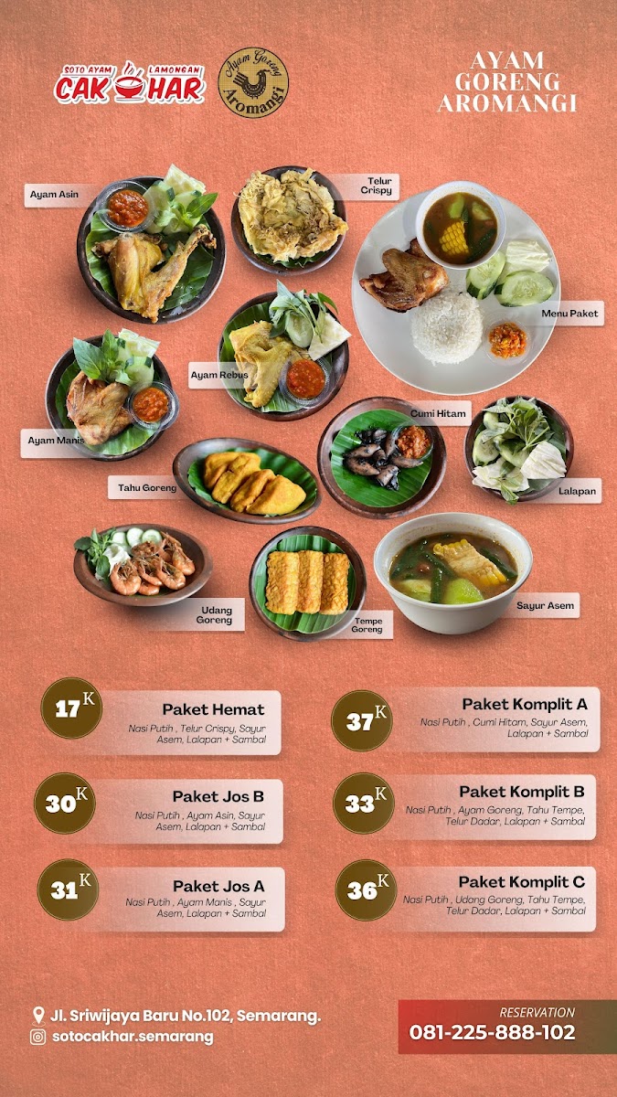 Soto Lamongan Cak Har Semarang Menu - Image 2